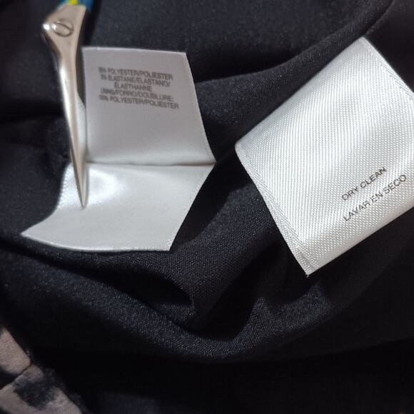 KASPER Sheath Dress‎ 12 Scuba Knit Animal Print Work Career Special Event Guest - Picture 8 of 13